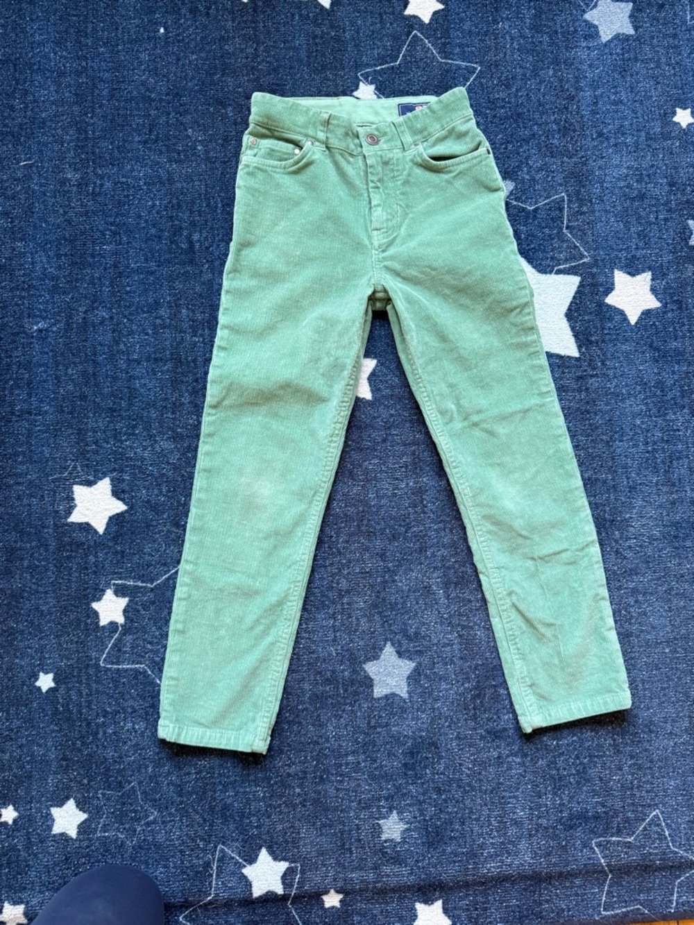 Vineyard Vines Kids Mint Green Corduroy Jeans